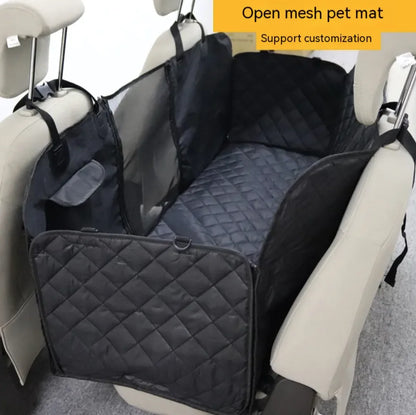 Pet Travel Rear Seat Cushion with Dog Toilet